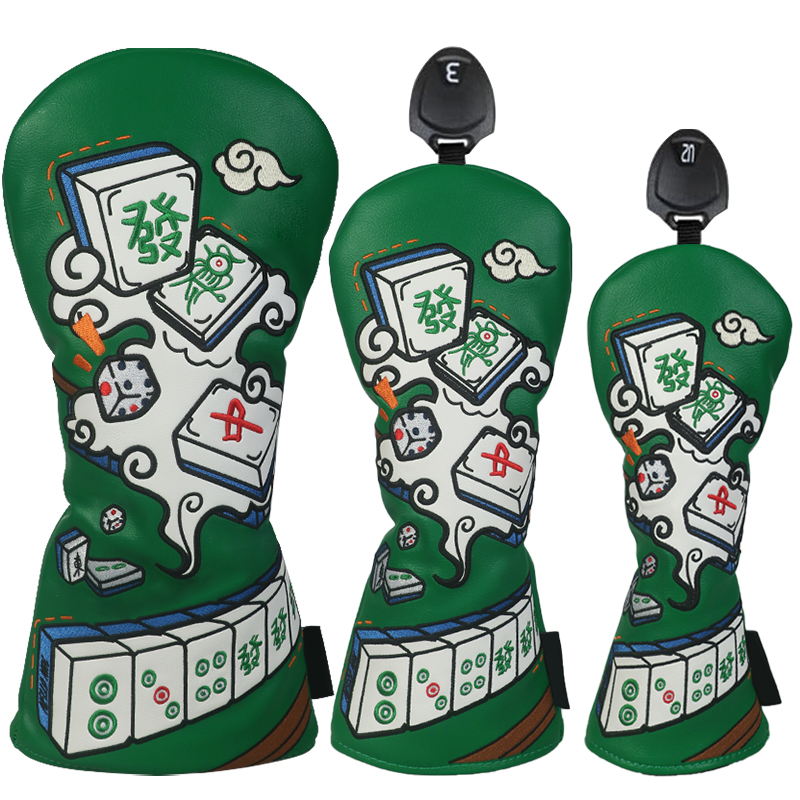 Golf Equipment Deals - Golf Club Cover, Mahjong Style, Driver,