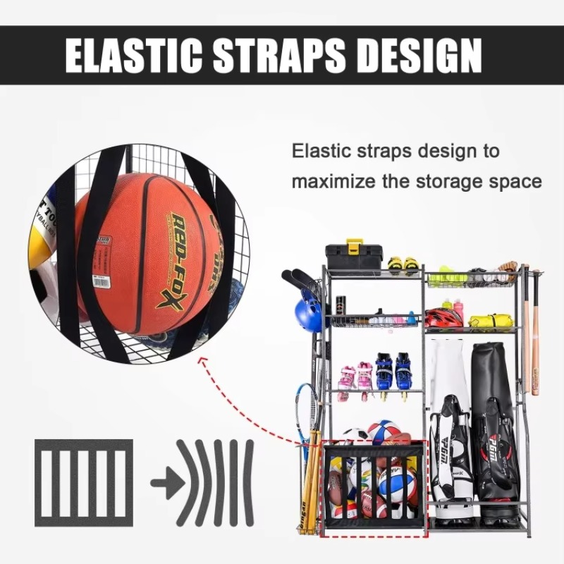 Popular Garage Sports Equipmen - Golf Equipment Organizer For Garage incelemesi ve fiyatı
