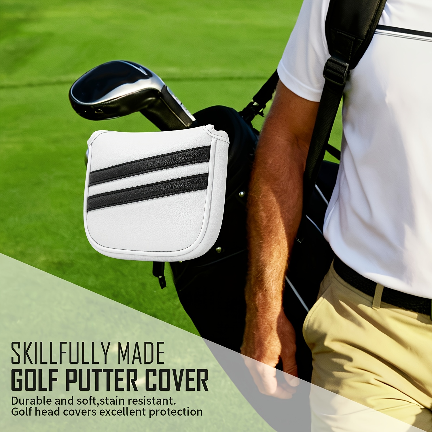 1pc Double Bar Stripes Style G - Golf Equipment Deals incelemesi ve fiyatı