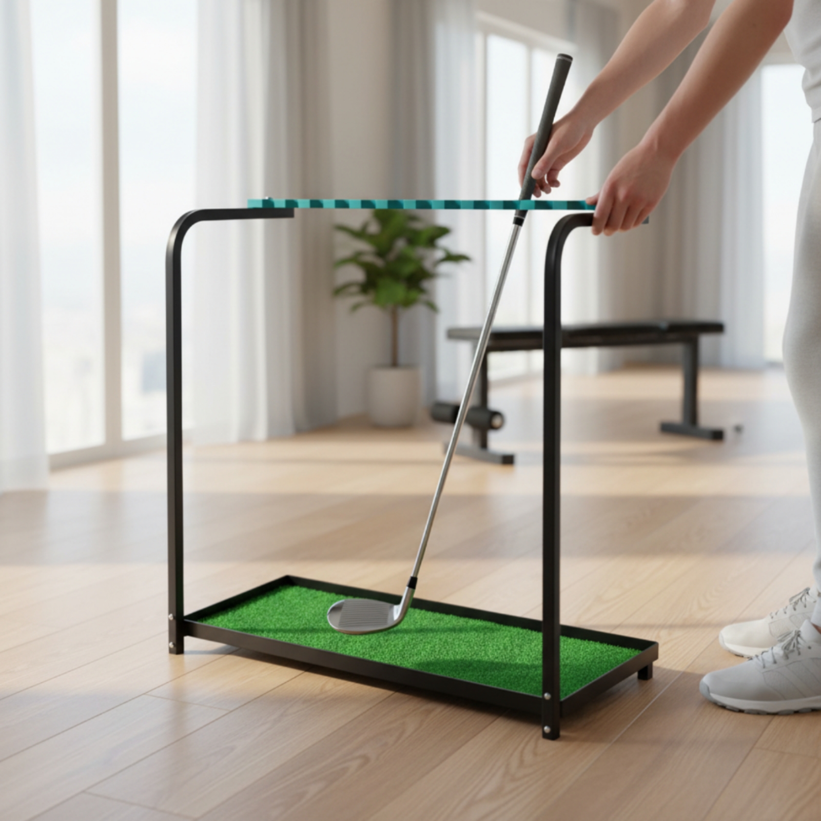 Golf Club Storage Rack Non Sli - Golf Equipment Organizer For Garage incelemesi ve fiyatı