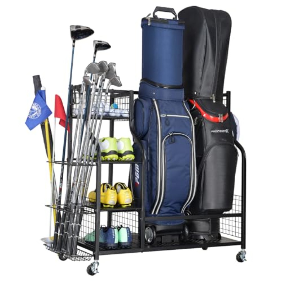 Golf Bag Garage Storage Organi - Golf Equipment Organizer For Garage incelemesi ve fiyatı