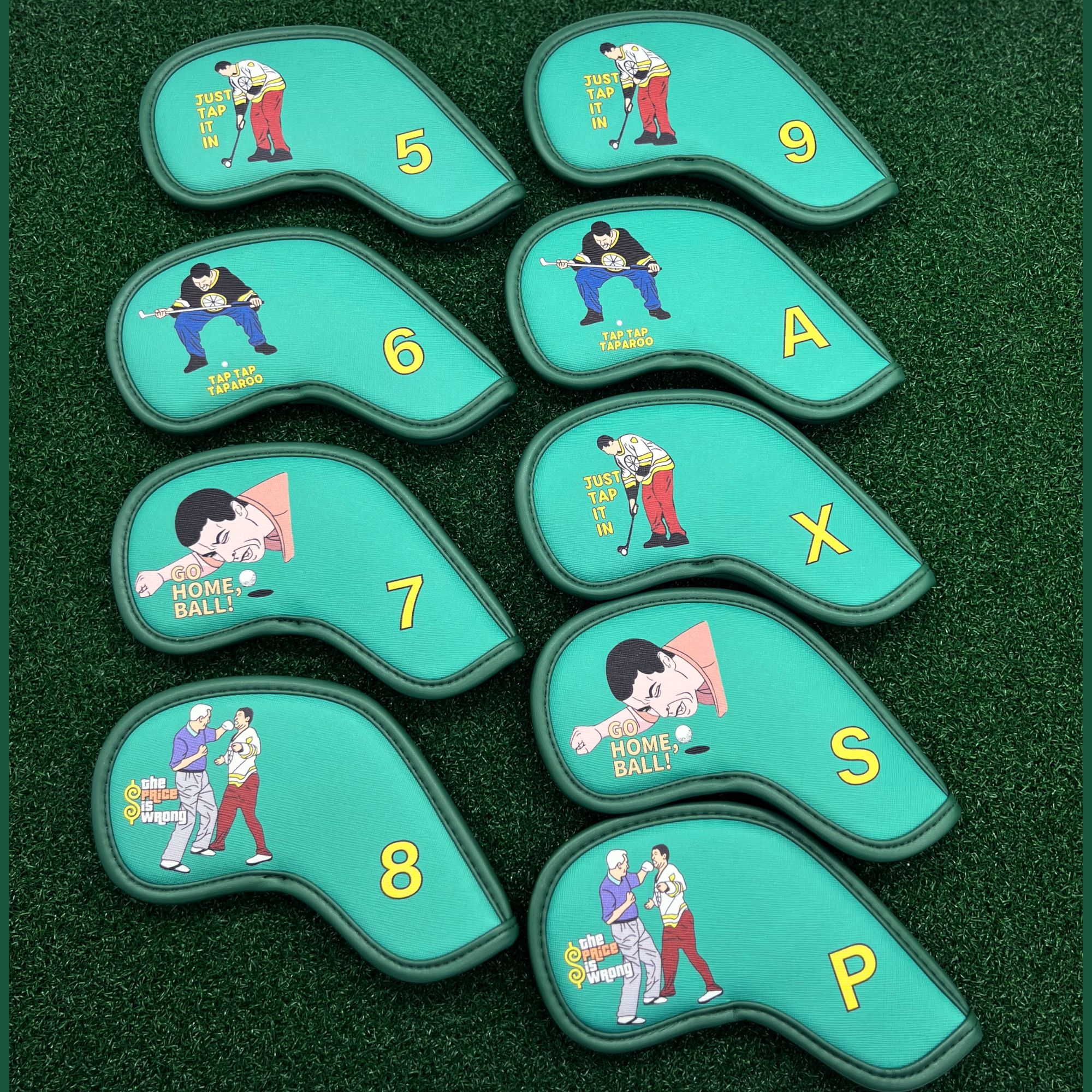 9 pcs Golf Iron Covers with Fu - Golf Equipment Deals incelemesi ve fiyatı